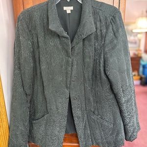 J Jill Silk Blazer